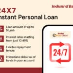 Instant Loan, Online, Personal Loan LoanWale 🎯 IndusInd Bank Personal Loan – 24 घंटे में इंस्टेंट लोन, वो भी मिनिमम डॉक्युमेंट्स के साथ!